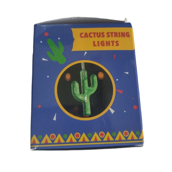 Other - NEW 🌵 Cactus String Party Lights